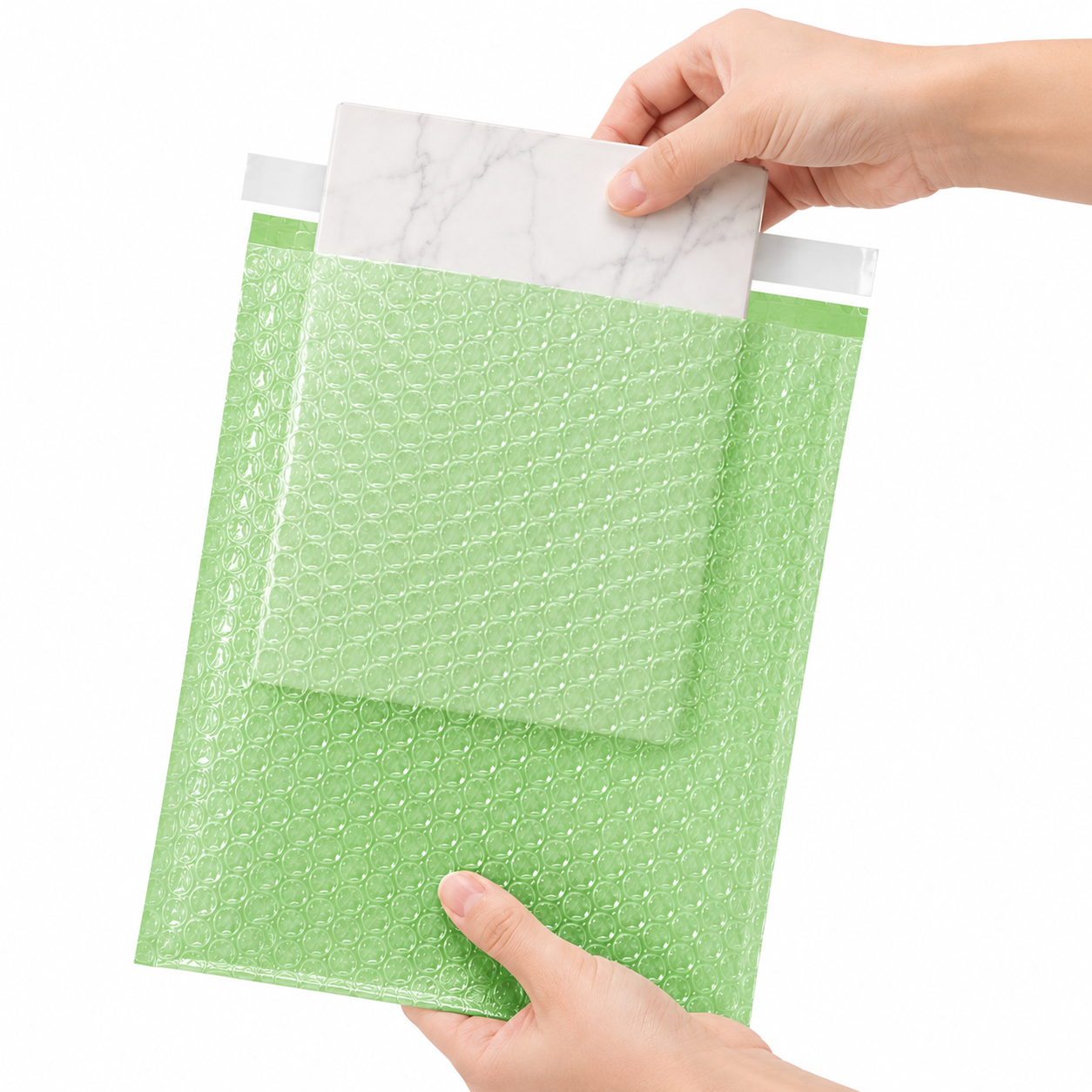 Sensible Mailers™ Biodegradable Bubble Out Bags - 4x5.5"